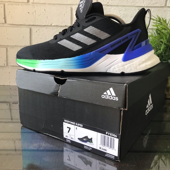 adidas | Shoes | Adidas Mens Response Super Running Shoes Fy8746 Black Size  Us 7 | Poshmark